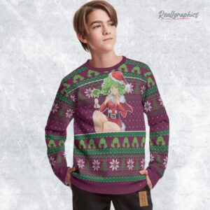 tatsumaki ugly sweater custom one punch man sweatshirt 1 a0qxcu