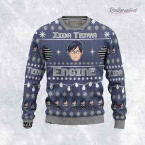 tenya ugly christmas sweater my hero academia sweatshirt 1 ra8lq9