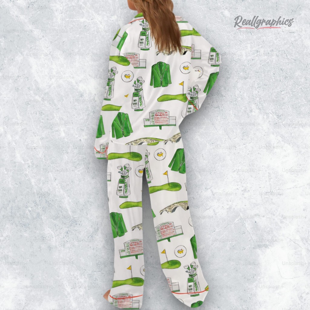 the masters golf satin pajama set 2 zyxrz0