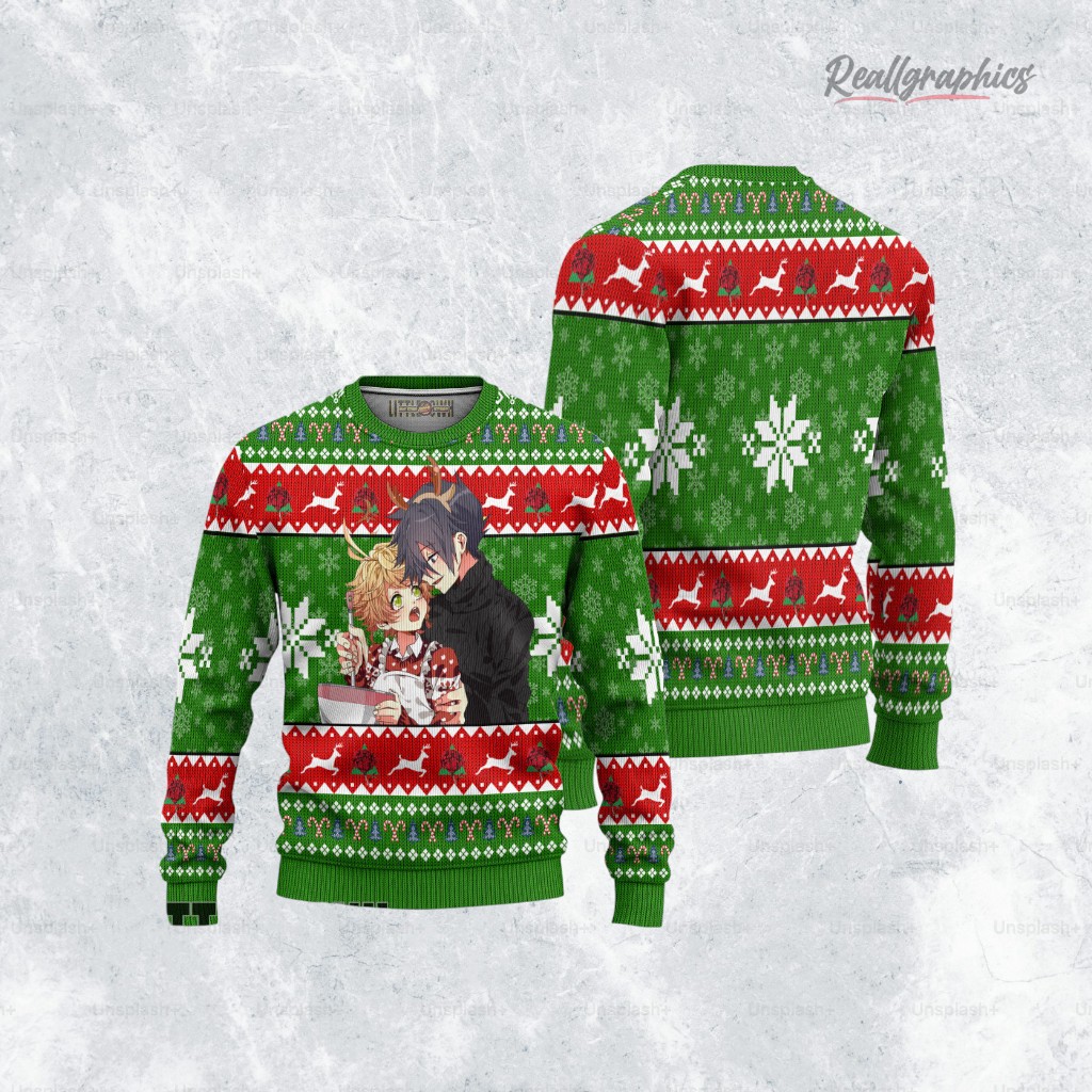 the-promised-neerland-ugly-christmas-sweater-ray-x-emma-xmas-ugly-sweatshirt_-sweater-3_cksngl the promised neerland ugly christmas sweater ray x emma xmas ugly sweatshirt sweater 3 cksngl
