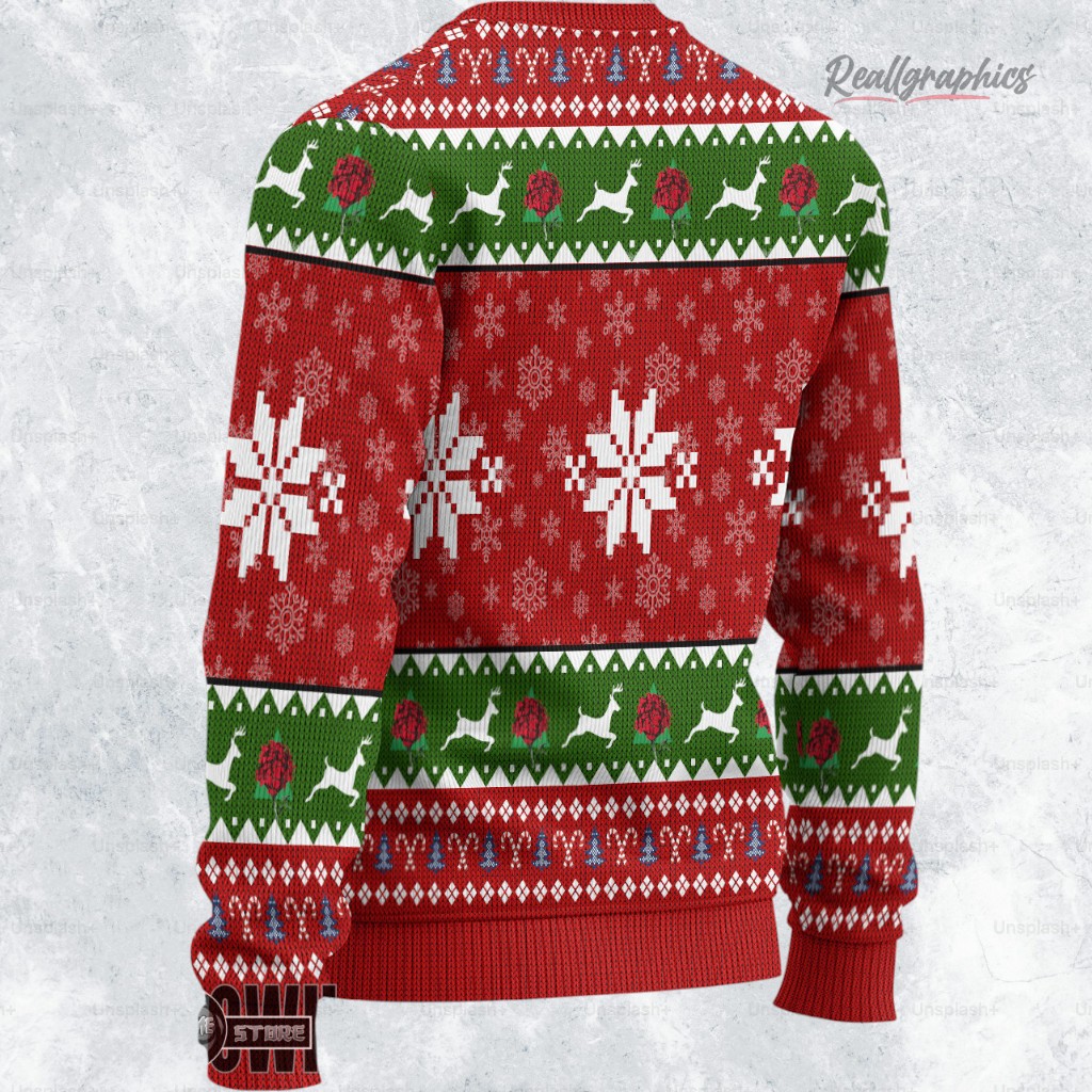 the promised neerland ugly christmas sweater red 2 orbqwg