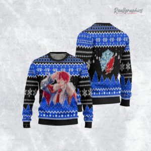 todoroki shoto my hero academia anime christmas ugly sweater anime xmas gift ideas 3 qewu5k