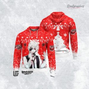 tokyo ghoul ken kaneki anime christmas ugly sweater anime xmas gift ideas 1 xt6y0m