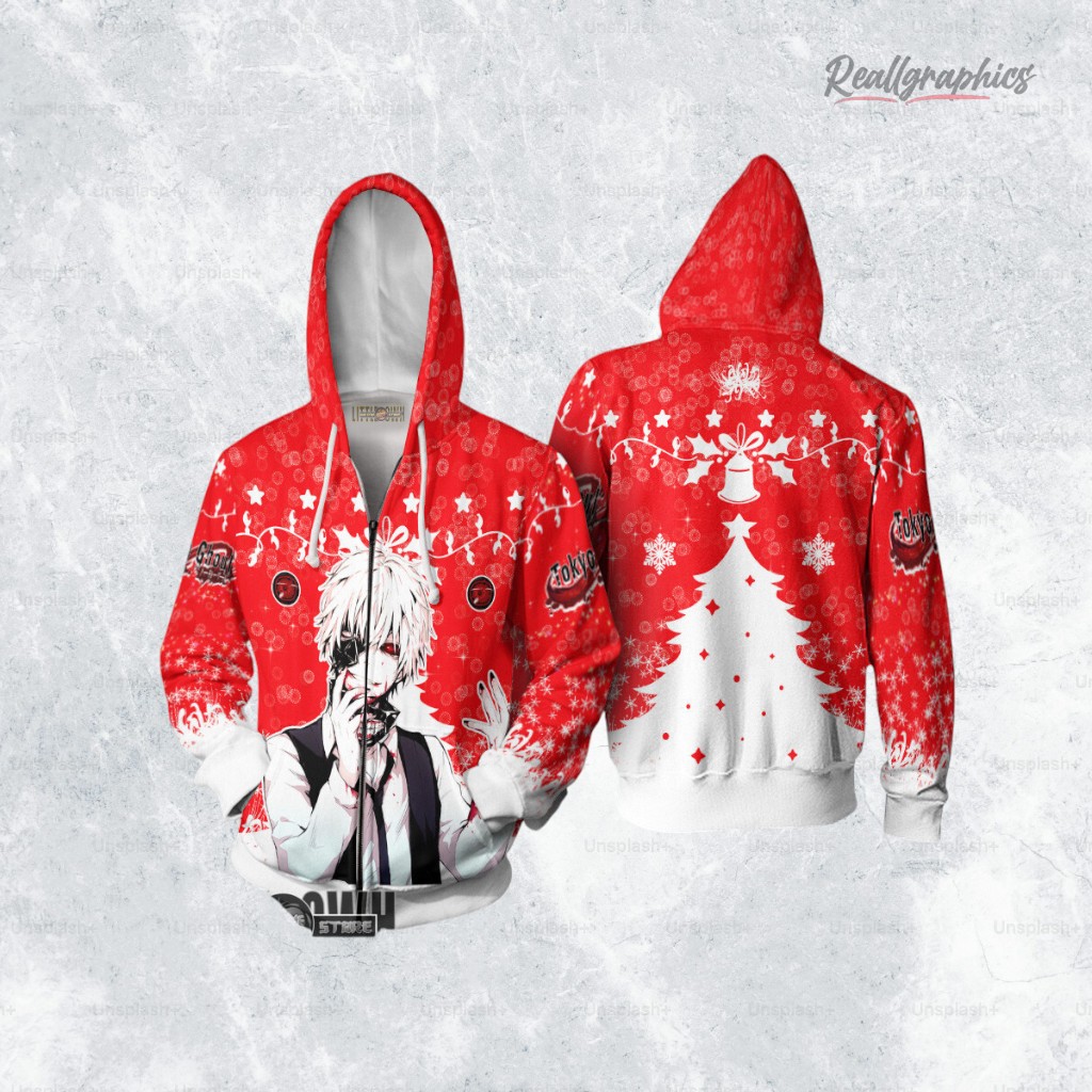 tokyo ghoul ken kaneki anime christmas ugly sweater anime xmas gift ideas 2 adfpae