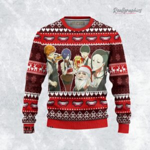 tokyo ghoul sweatshirt members xmas ugly sweater 1 hpdtef