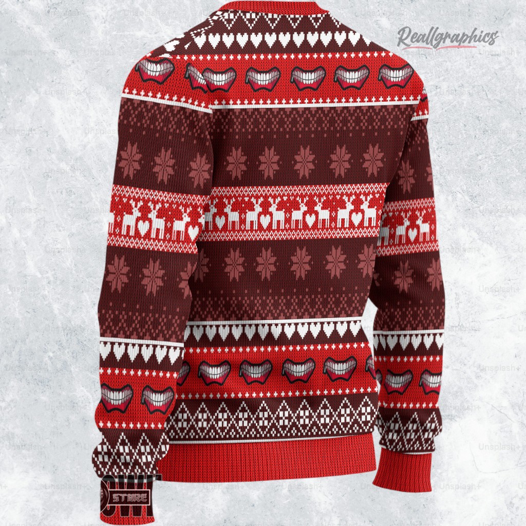 tokyo ghoul sweatshirt members xmas ugly sweater 2 roxqqm