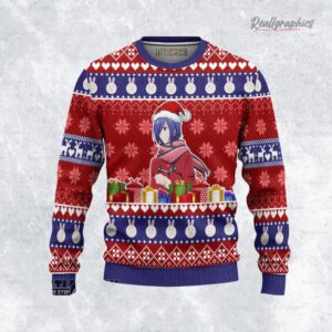tokyo ghoul sweatshirt touka kirishima xmas ugly sweater 1 tmounm