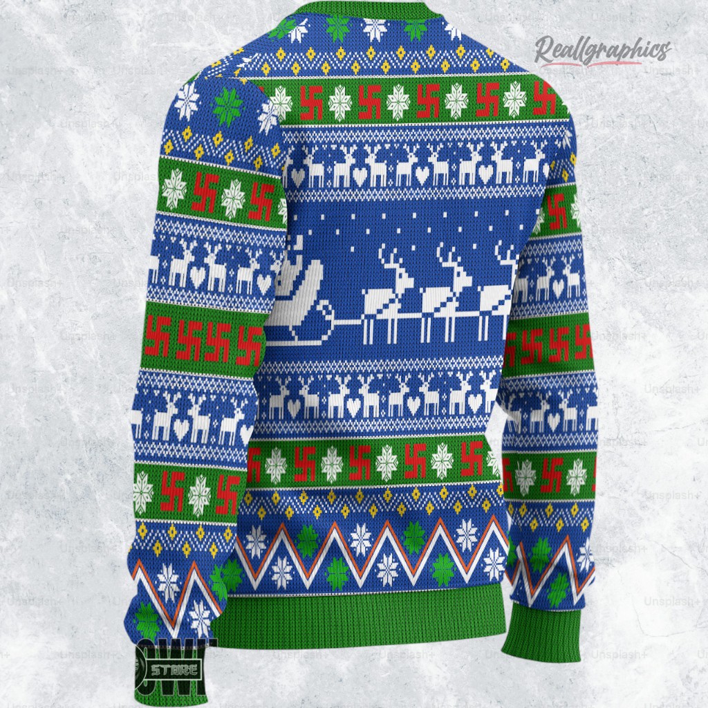 tokyo reengers members ugly christmas sweater 2 zcoshn