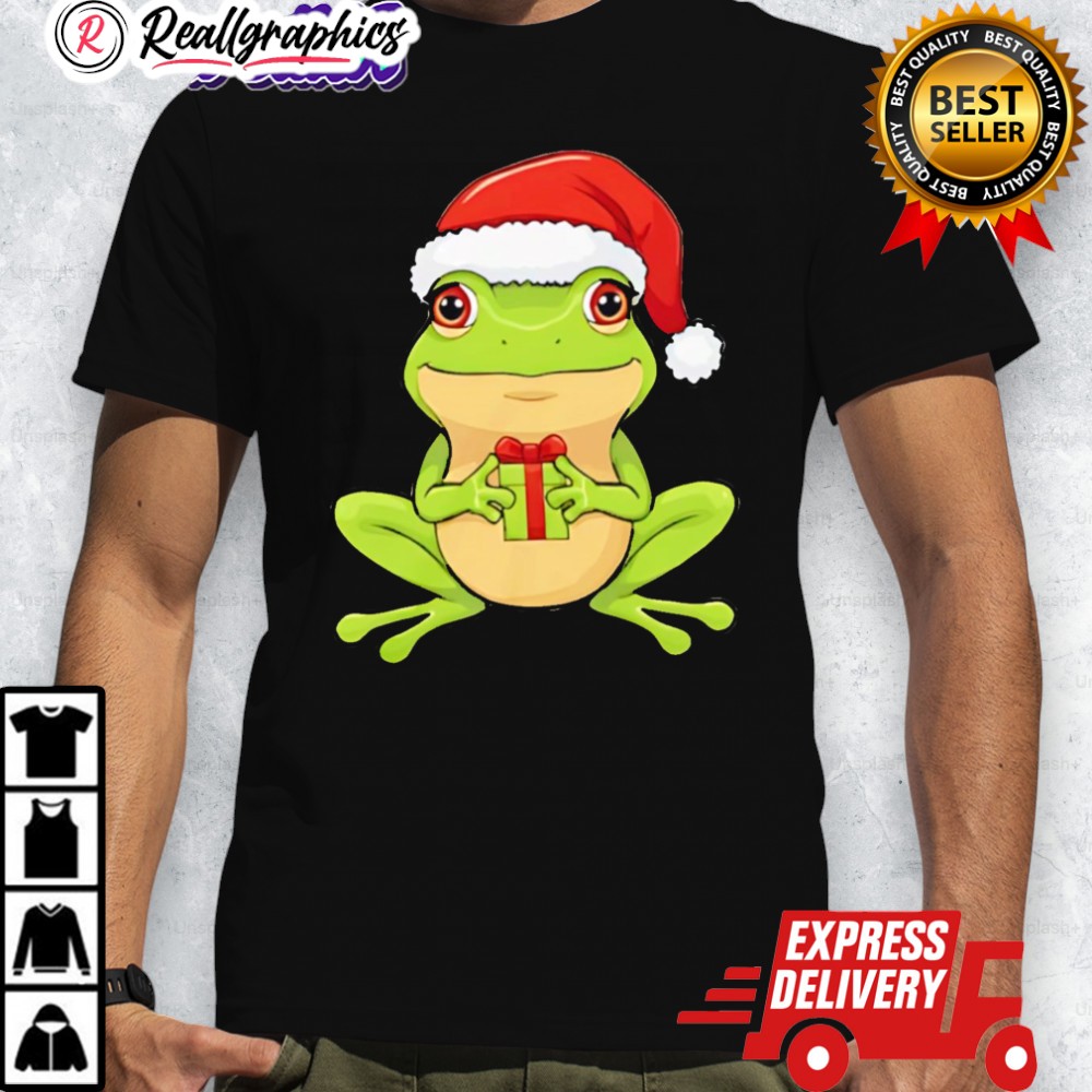 top-cute-christmas-frog-with-santa-hat-shirt-4_ev69nq top cute christmas frog with santa hat shirt 4 ev69nq
