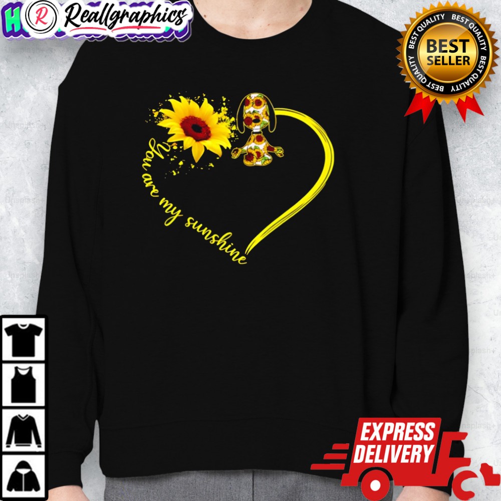 top snoopy you are my sunshine new style shirt 2 roi4xa