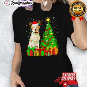 top xmas holiday santa labrador retrieer dog christmas shirt 1 alp2be