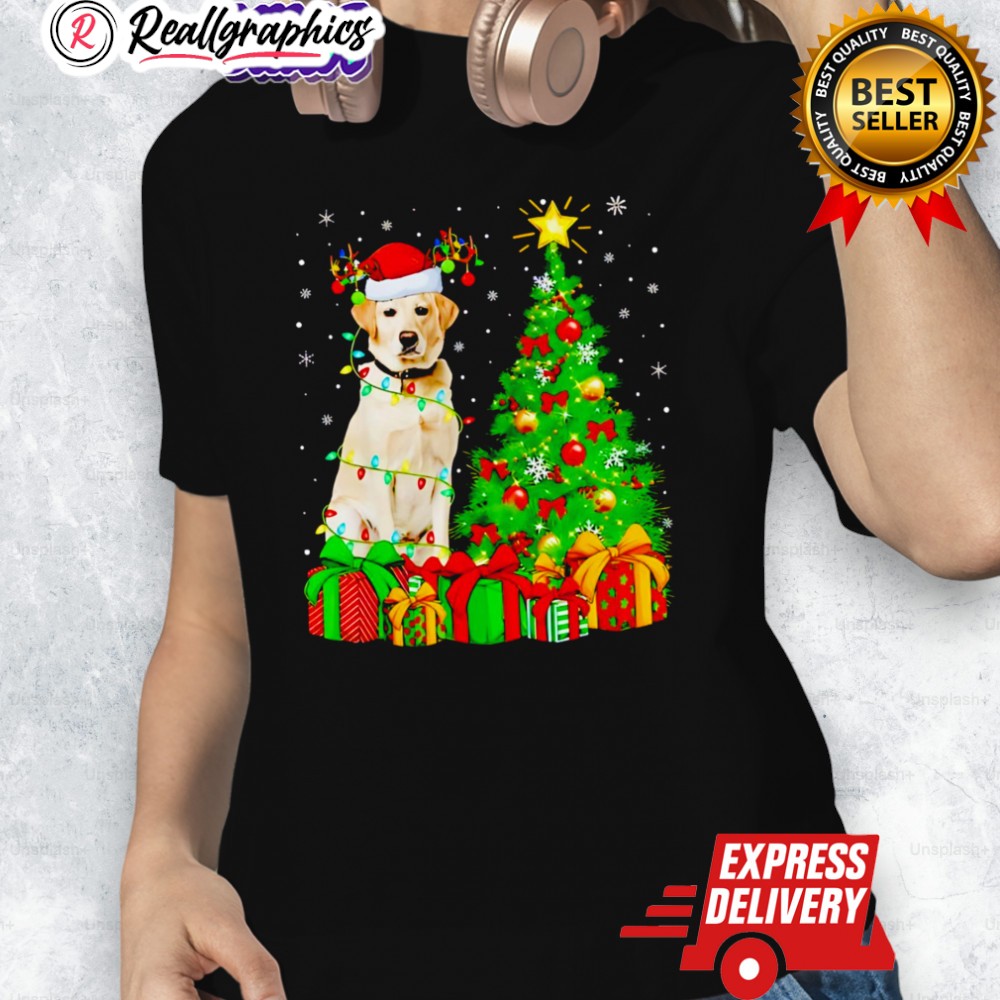 Top Xmas Holiday Santa Labrador Retriever Dog Christmas Shirt Top Xmas Holiday Santa Labrador Retriever Dog Christmas Shirt