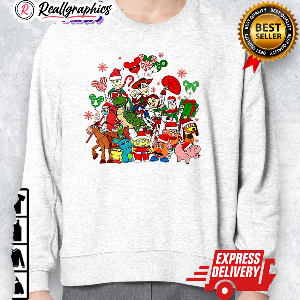 toy story character merry christmas shirt 2 xleidm