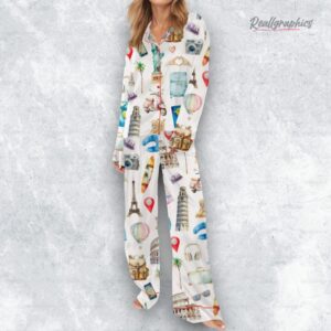 trael loer satin pajama set 1 owqlpz