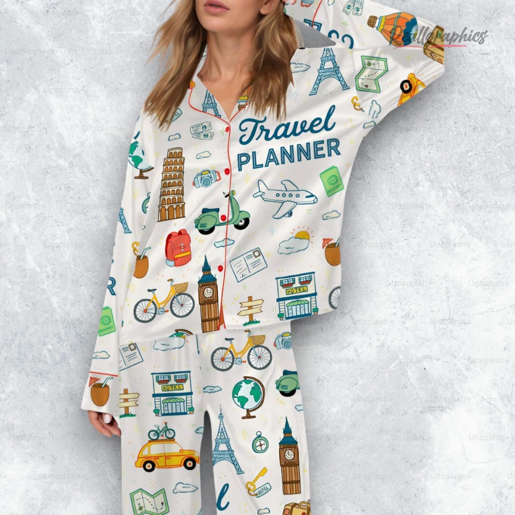 trael planner satin pajama set 2 aeavba