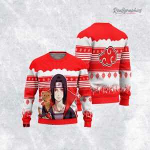 uchiha itachi naruto anime christmas ugly sweater anime xmas gift ideas 3 i4qrlp