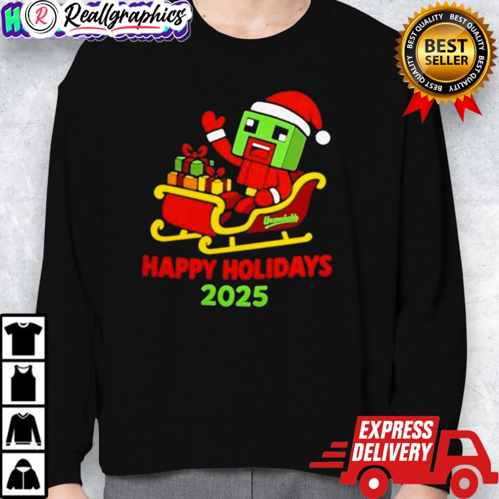 unspeakable happy holiday 2025 shirt 2 h6hfvc