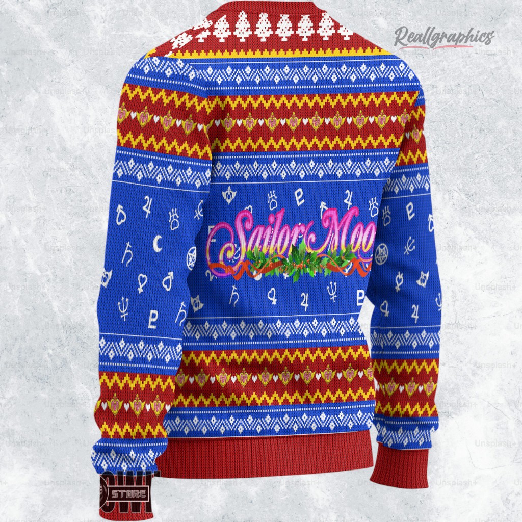 usagi tsukino ugly christmas sweater sailor moon custom anime sweatshirt 2 czhgzp