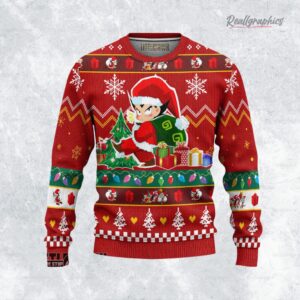 vegeta ugly sweater dragon ball xmas ugly sweatshirt sweater 1 nffrx0