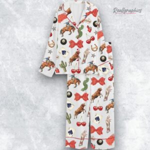 western cowgirl satin pajama set 1 usoya2