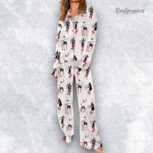 womens post malone dog pajama set 1 ml9mwr