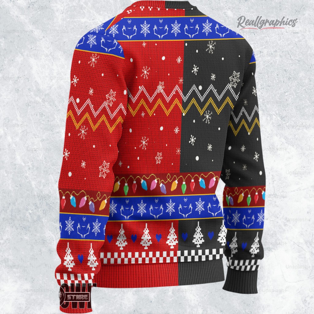 yuji x sukuna sweatshirt custom jujutsu kaisen ugly sweater 2 mt4crj