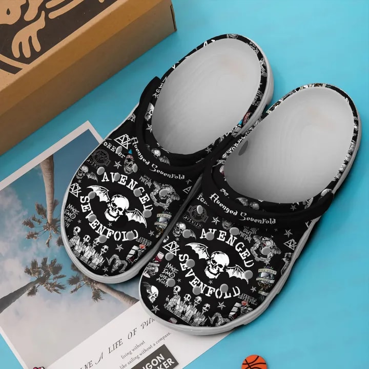 avenged sevenfold music band 3d printed classic crocs 2 t4xcvt