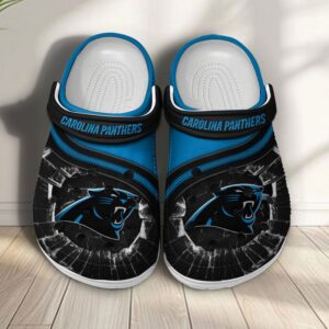 carolina panthers nfl 3d printed classic crocs dr24el