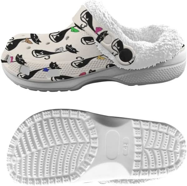 cute black cat 3d printed classic crocs 2 gltpfc