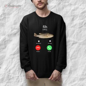 fih calling remind me message decline accept phone call fish shirt 1 mkpcrd