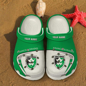 francs borains football 3d printed classic crocs eljkxx