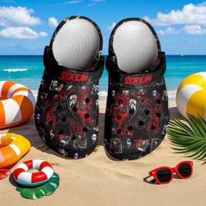 ghostface x halloween 3d printed classic crocs znu9ew