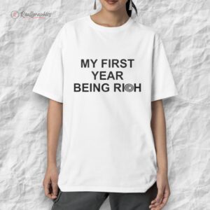 jalen carter my first year being rioh shirt 1 zqwza8