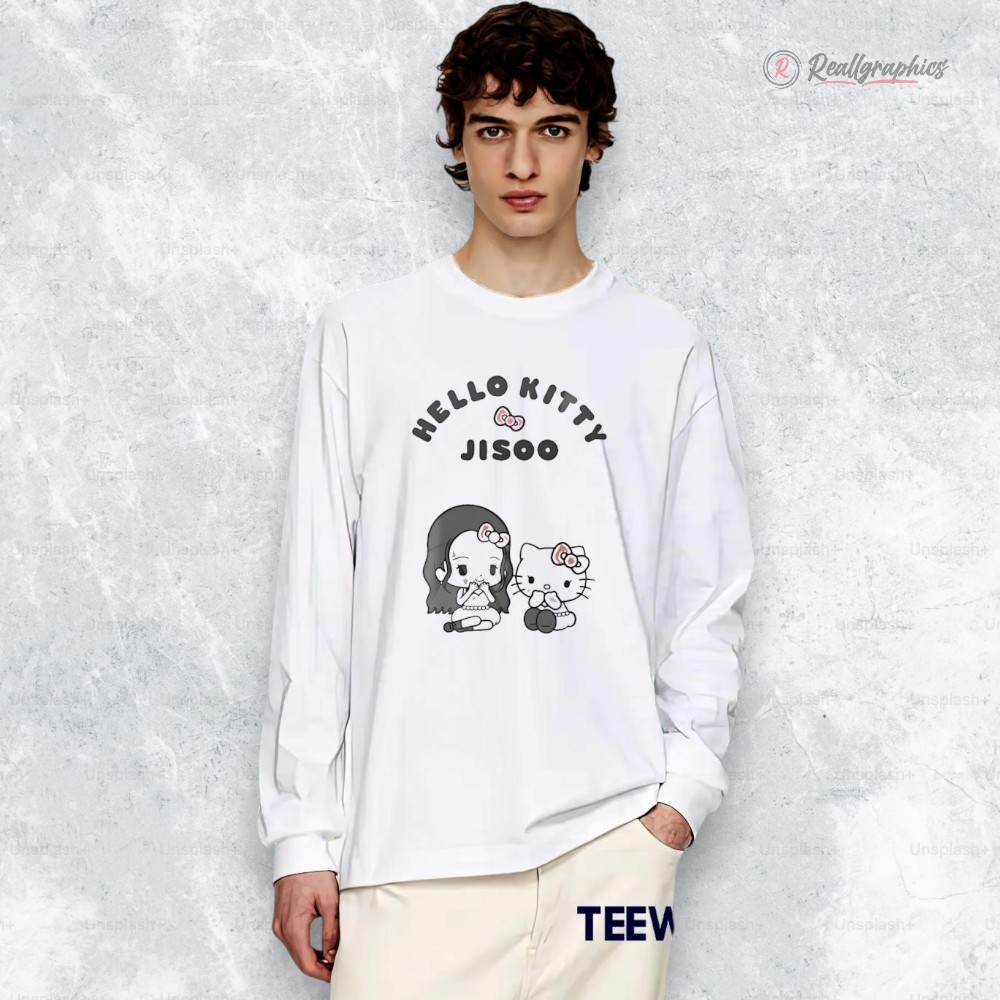 jisoo x hello kitty new edition 2026 cute shirt 2 v1x7ai