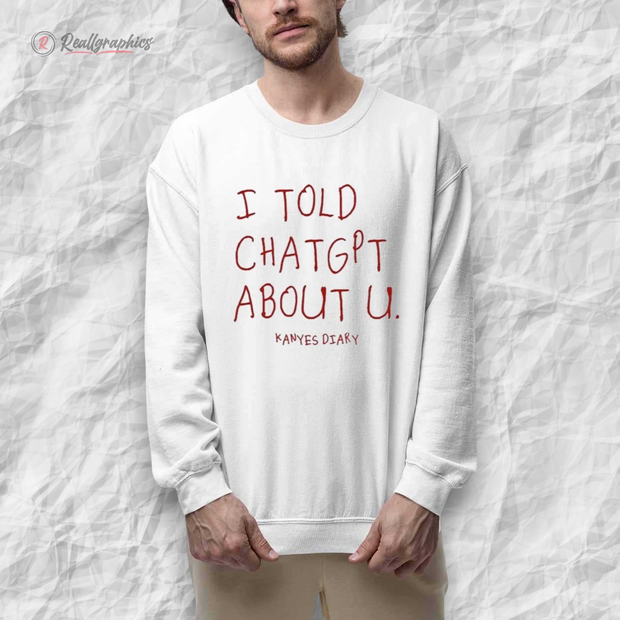 kanyes diary i told chatgpt about u shirt 2 vmdupe