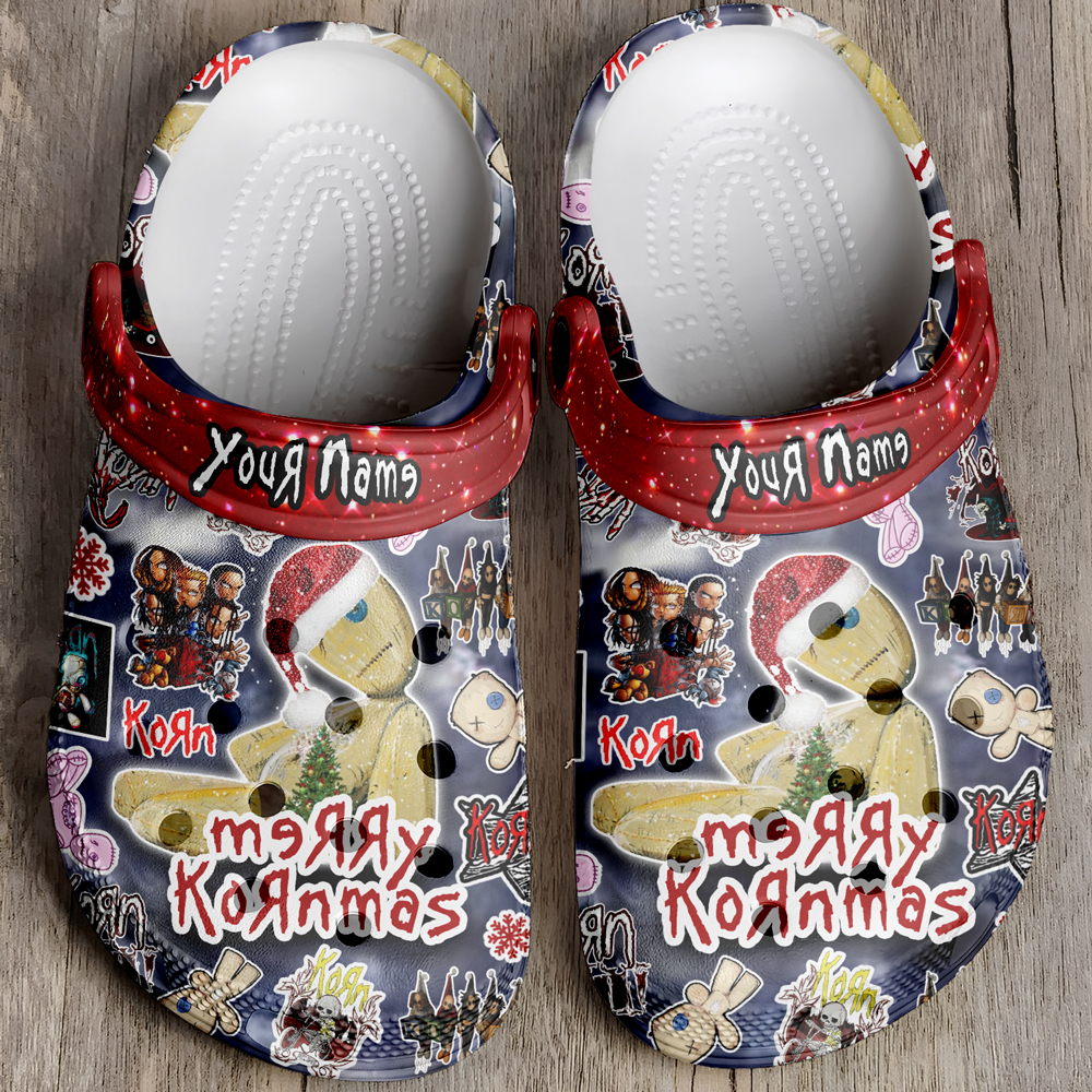 korn x christmas music 3d printed classic crocs 2 uubo1w