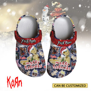 korn x christmas music 3d printed classic crocs i4no9b
