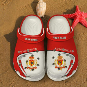 kv mechelen football 3d printed classic crocs hscpjb