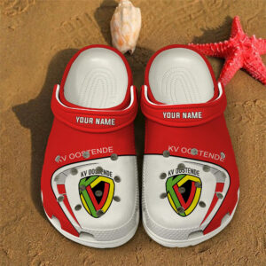 kv oostende football 3d printed classic crocs bdklhj