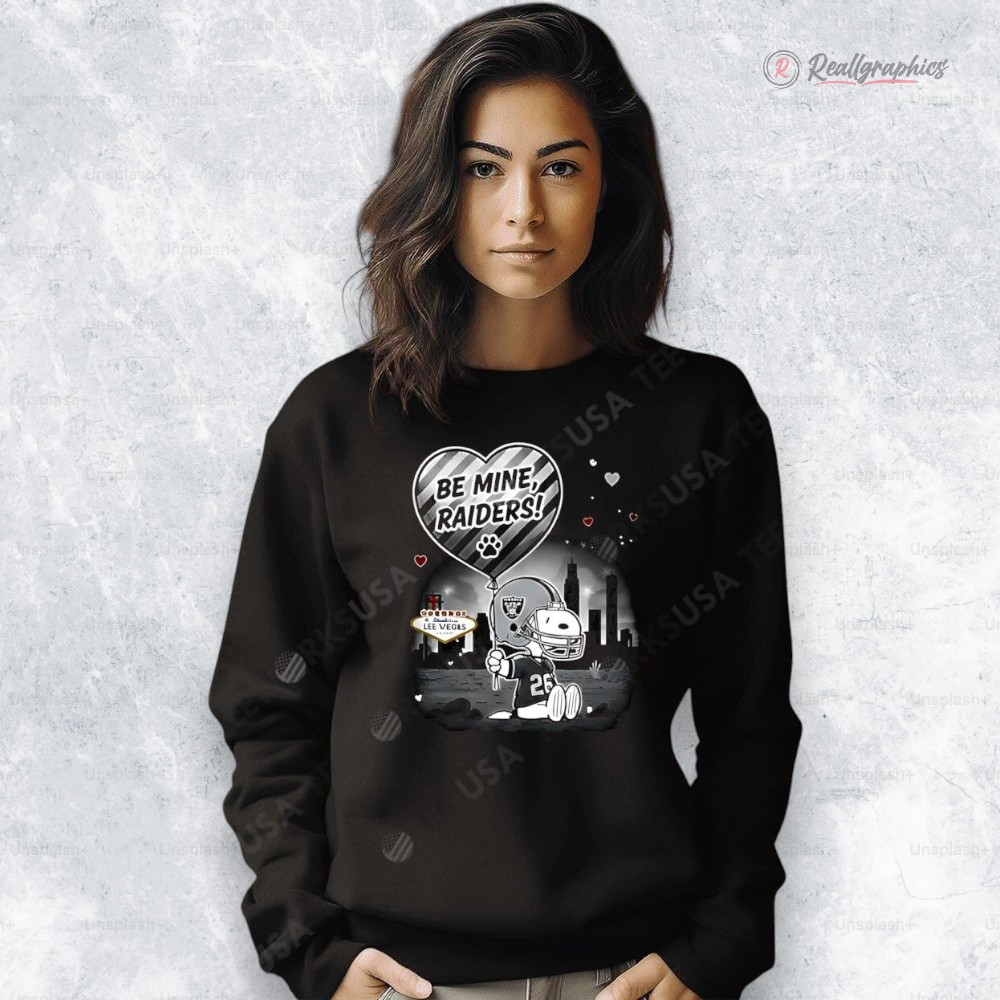 las vegas raiders x snoopy cartoon valentine 2026 shirt 2 e4rbny