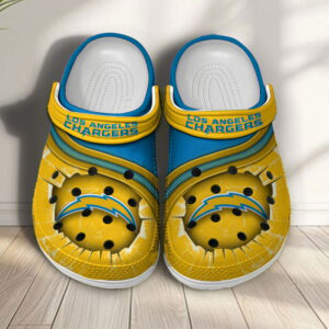 los angeles chargers nfl 3d printed classic crocs yvozkv