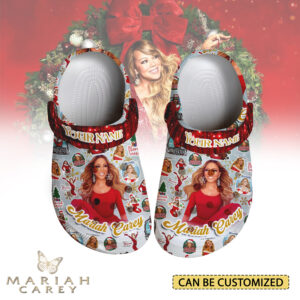 mariah carey music christmas 3d printed classic crocs wdbwbr