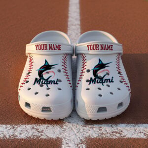 miami marlins mlb 3d printed classic crocs nvqpol