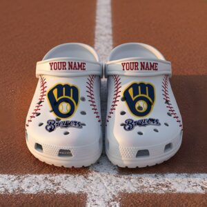 milwaukee brewers mlb 3d printed classic crocs b6bsnt