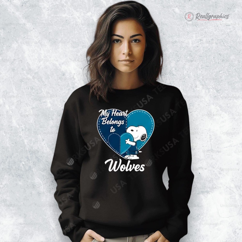 minnesota timberwoles x snoopy cartoon valentine 2026 shirt 2 si3iaa