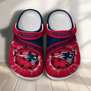 new england patriots nfl 3d printed classic crocs su8s37