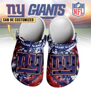 new york giants nfl 3d printed classic crocs dsufey
