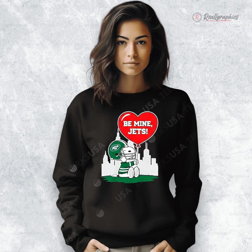new york jets x snoopy cartoon valentine 2026 shirt 2 gzc5ql
