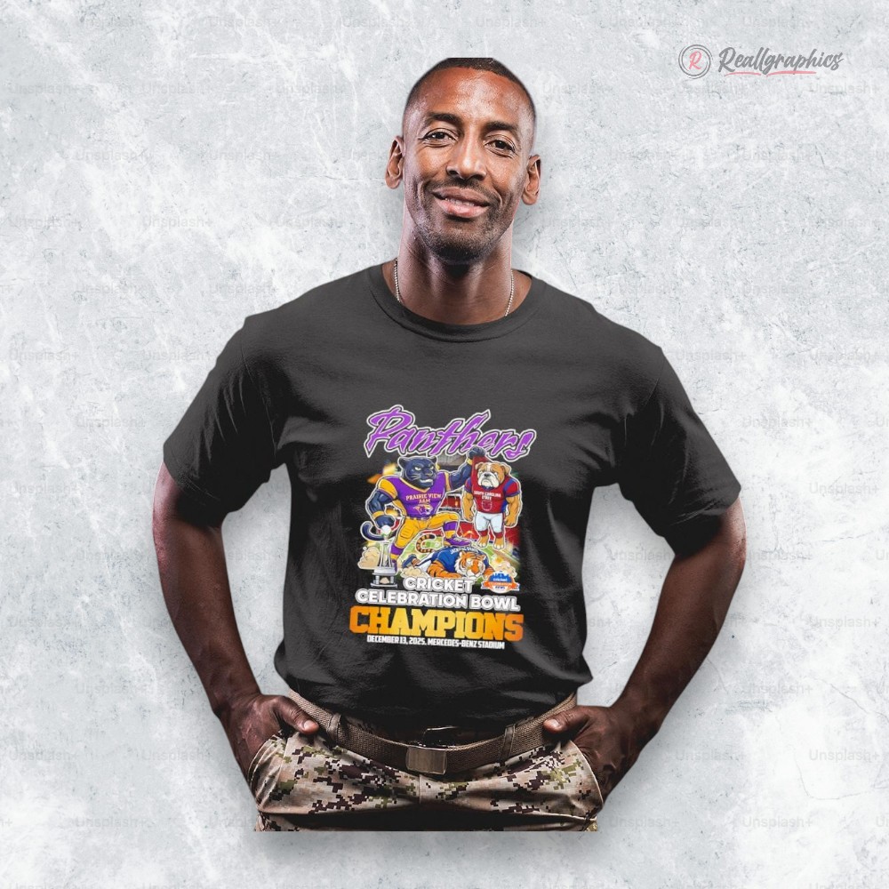 panthers cricket celebration bowl champions mascot shirt 2 jjedvq