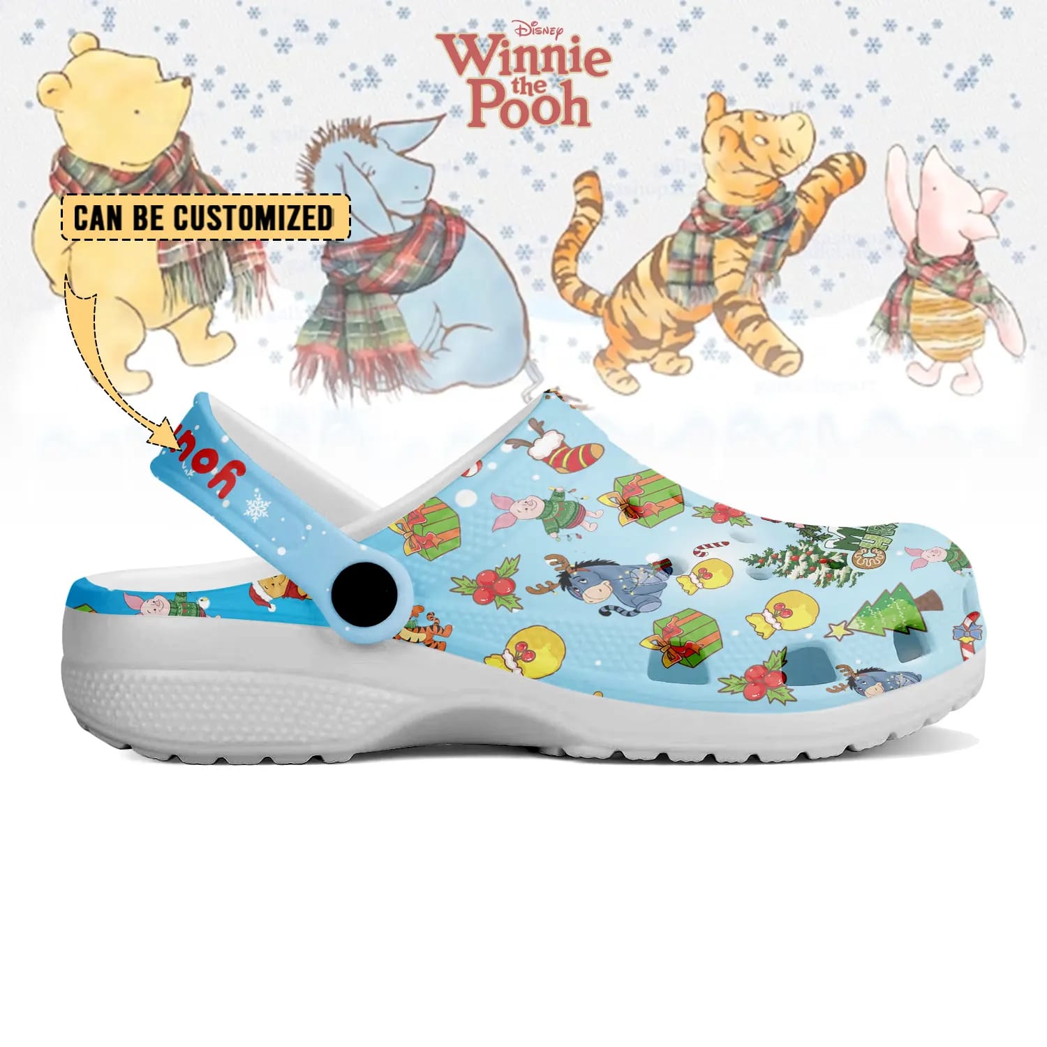 piglet winnie the pooh cartoon 3d printed classic crocs 2 ctsxa0